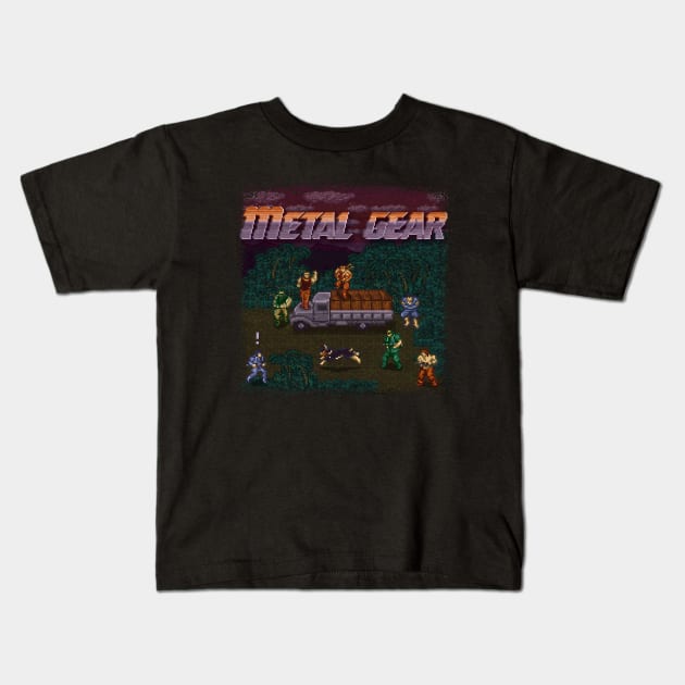 Gear Metal Kids T-Shirt by Kari Likelikes